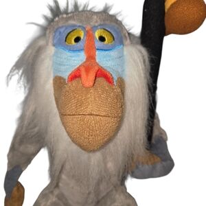 Disney Store Rafiki Plush The Lion King Toy Doll 15" a Great Xmas Gift